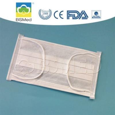 Green / Blue Color Non Woven Cotton 3 Ply Face Mask 5 Years Warranty