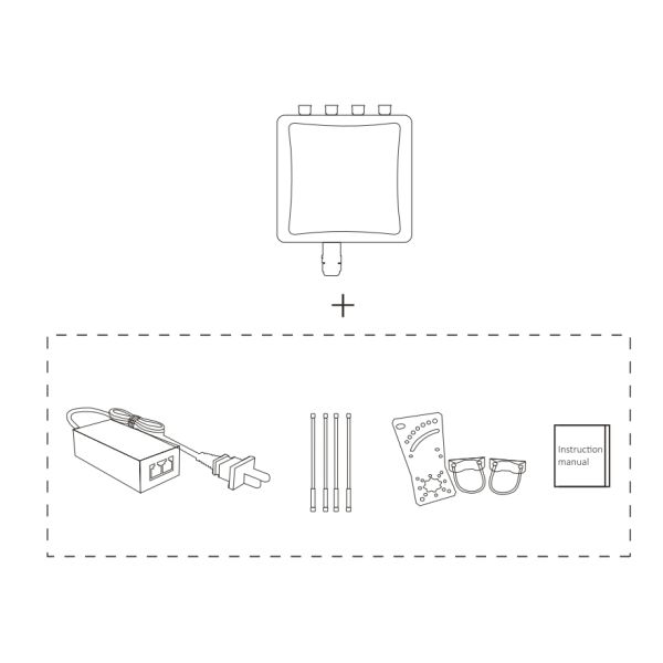 1000MW High Power Outdoor Wireless Ap, 11ax 3000Mbps WiFi Hotspot