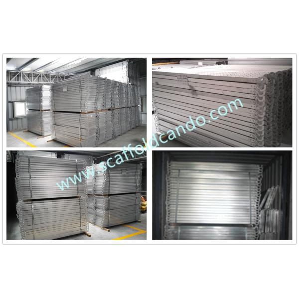 High quality catwalk, galvanized scaffolding steel plank steel board with 50mm hooks match ringlock system 0.9-2.4M