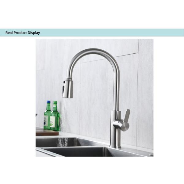 Датчик SUS304 касания вытягивает вне кран кухни касания кран кухни умный