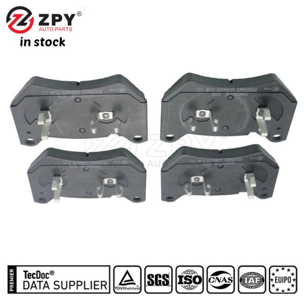 ZPY Front Disc Brake Pad Set for Audi Q5 VW Porsche 80A698151B