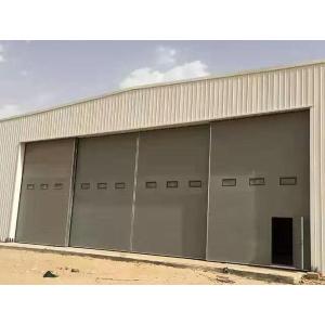 Lightweight Prefab Metal Airplane Hangar , Prefabricated Steel Hangar Construction