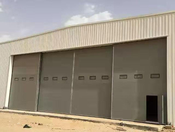 Lightweight Prefab Metal Airplane Hangar , Prefabricated Steel Hangar Constructi