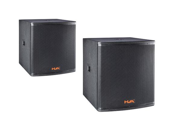 Outdoor assive PA System Subwoofer Speakers 8 Ohm 1200 Watt High SPL