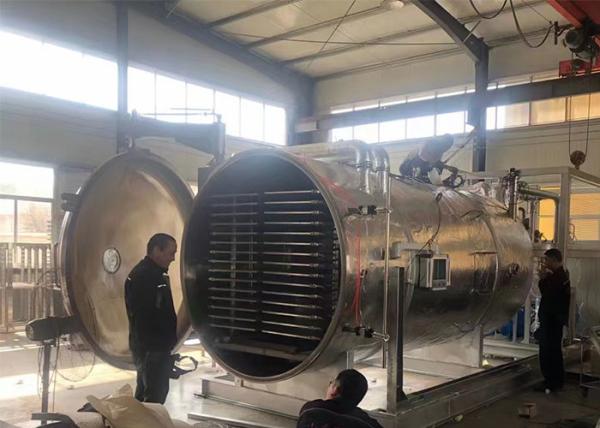Equipamento industrial automático de liofilização 300 kg/lotação