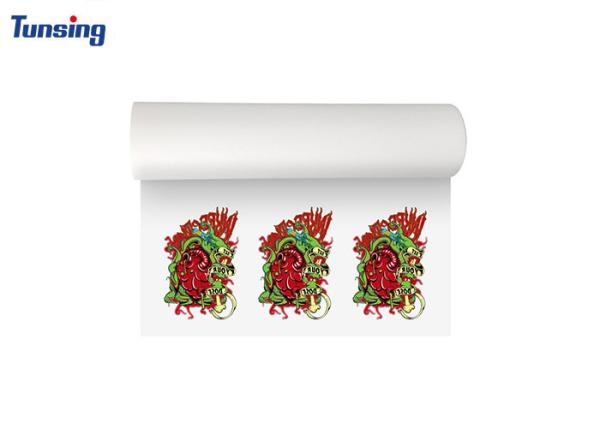 DTF Heat Transfer PET Film 60cm Width 100m Length For T Shirt Ink Printing