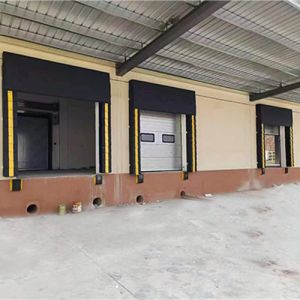 Vertical-Lift Noise-Reducing Industrial Sectional Overhead Door For Logistics Area Operations