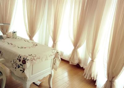 Lightweight Fabric Modern Window Curtains Multiple Colors For Home / Hotel