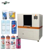 Impressora UV redonda Impressora de jato de tinta para garrafas de plástico