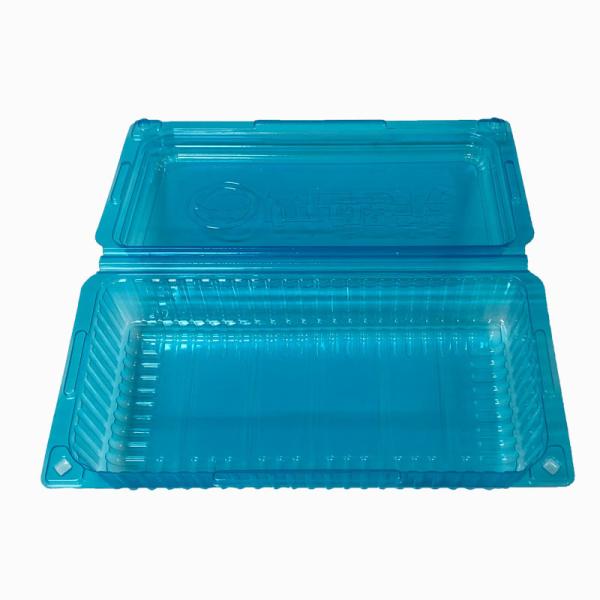 Custom PET Clamshell Packaging for Frozen Seafood Lobster Oysters