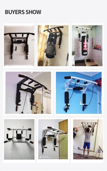 Exercise Door Gym Bar Horizontal Wall Mount Chin fitness doorway Pull Up Bar