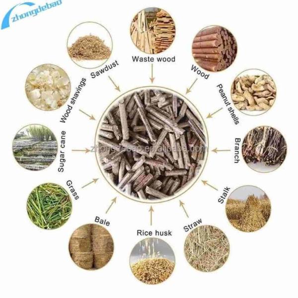 Moving Roller Wood Pellet Mill Machine 250-350 KG/H For Biomass Sawdust Pellet