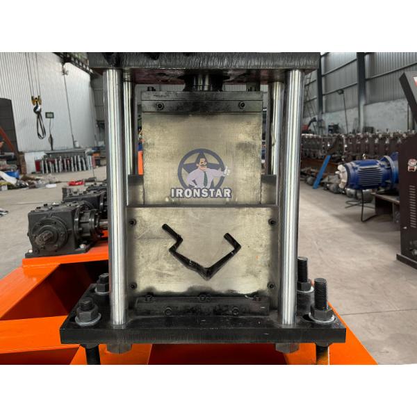 “Storage Rack Upright Post Roll Forming Machine Galvanized Steel Shelf Column Making Machine for Russia Full Automatic Storage Rack Upright Post Roll Forming Machine”