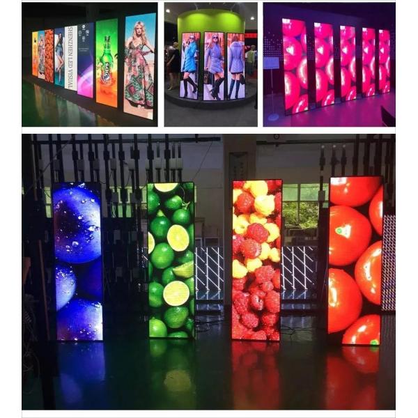 Wifi 4G привело видео-дисплей плаката для зеркала полного цвета дистанционного управления P2 P2.5 HD магазина розничной торговли