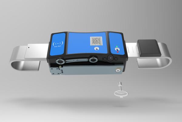 VisionGuard AI-Powered Smart Lock | 4G LTE GPS Tracking + 1080P Video Surveillance for High-Value Logistics Security