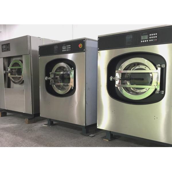Stainless Steel 304 Industrial Washing Machine Commercial Laundry Equipment 50kg
