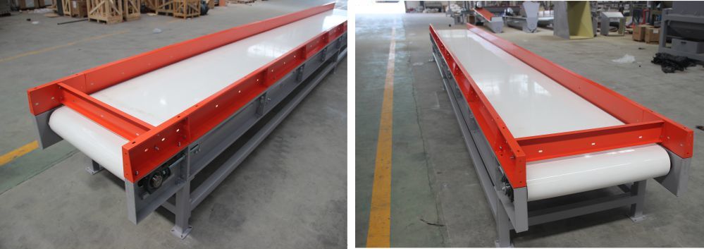 PVC PU Plastic Conveyor Belt Durable Hygienic Chemical Resistance