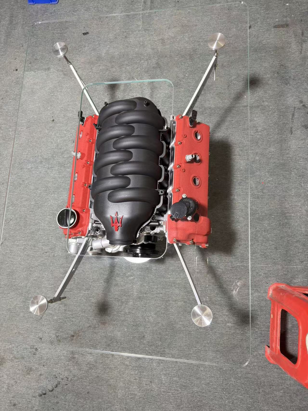 Maserati V8 engine coffee table 230733 239671 281182 281173 281178 281178