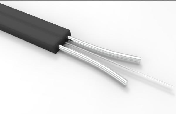 FTTH Indoor Fiber Optic Cable Zipcord Bow Type Drop Cable GJXH GJXFH
