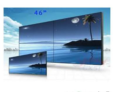 HD TV Touch Screen 46 Inch LCD Video Wall For Indoor / Outdoor
