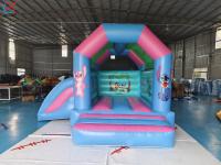 Commercial Inflatable Lilo & Stitch Bouncy House With Slide Combo