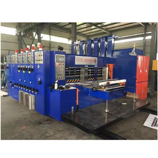 Automatic Carton Box Flexo Printing Die Cutting Slotting Machine For Home with Home