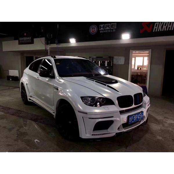 Venta caliente X6 E70 E71 Kit de cuerpo ancho Forbmw X6 Kit de cuerpo Frente y trasero Bumper Spoiler faldas laterales