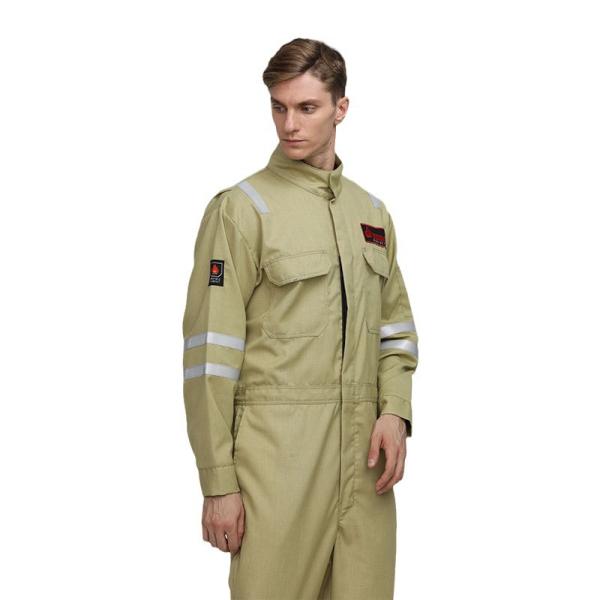 Aramid Flame-Resistant Coveralls Customized For Petroleum Refining And Chemical Industries Protective Workwear