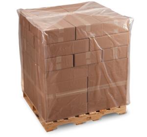 Waterproof Clear LDPE Plastic Pallet Cover 1 - 4 Mil Thickness Custom Size