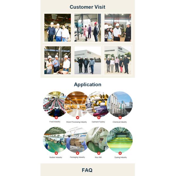 Diesel Boiler Fire Tube Steam Boiler 10 Ton Heavy Oil Fired Boiler Fit Tomato Factory