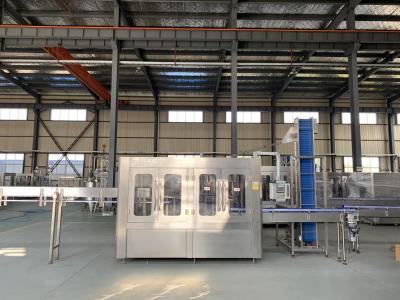 Máquina de engarrafamento da água CGF24-24-8, máquina de engarrafamento automatizada com controle do PLC