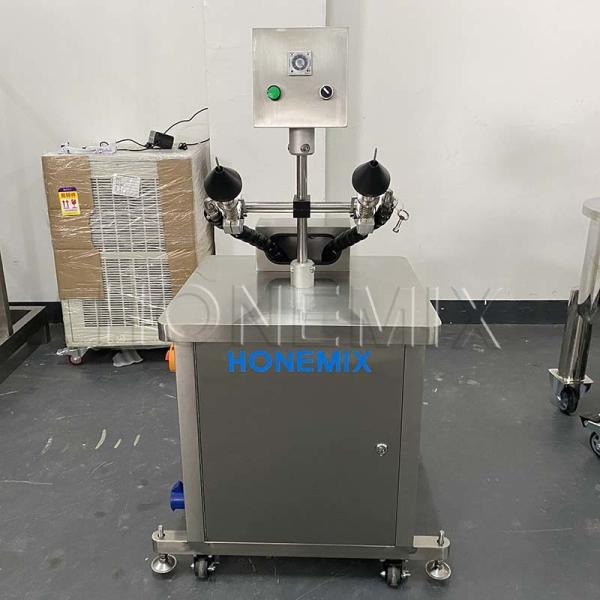 Bottle Air Blowing Machine Double Head For Internal Cleaning