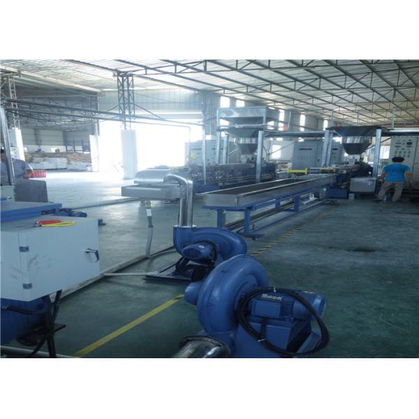 Filler Masterbatch Twin Screw Extrusion Line , Plastic Extruder Machine