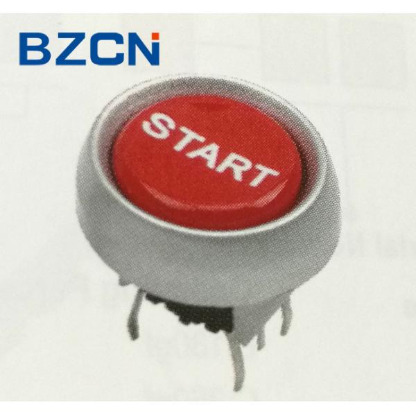 5 Pin LED Tact Switch Red Push Button Momentary Operation For Office Equipment
