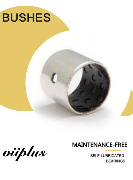 PEEK /  Oilless Bushes Metal - Polymer Hydrodynamic Composite Material