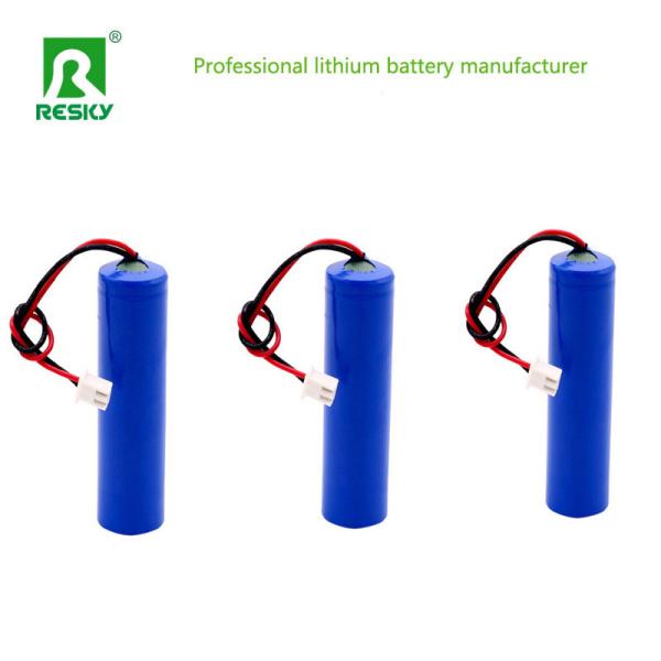 Rechargeable 3.7V 3400mAh NCR18650B Lithium Ion Battery Pack For Solar Light
