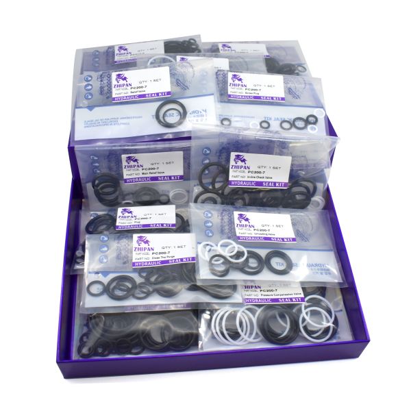 Komatsu PC200-7 Control Valve Seal Kit Hydraulic Repair Parts Excavator accessories  Main Valve Kit