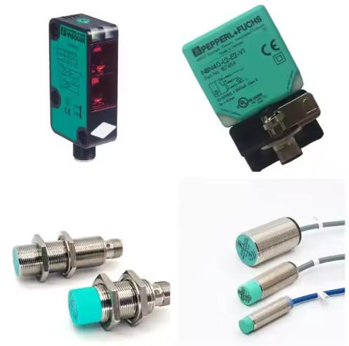 Pepperl+Fuchs NBB2-12GM40-E2 Capteur inducteur. Portée 2-12mm, 10-30VDC, fil M40, câble de 2m.