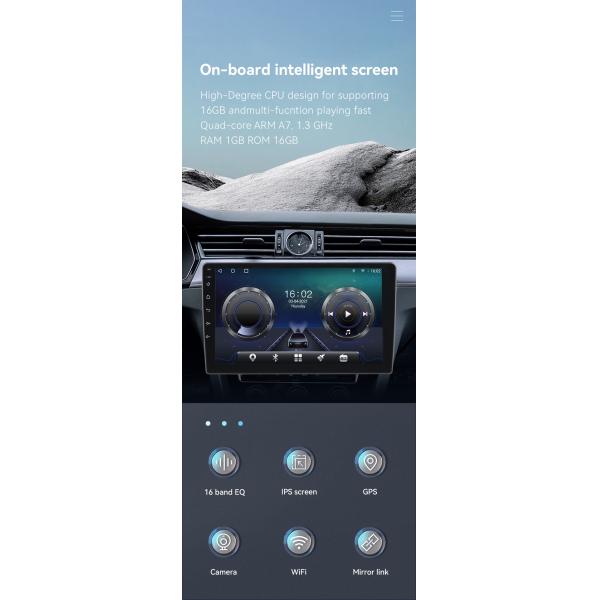 OEM Kia Car Stereo Double Din Video Player 1GB для автомобиля Kia SORENTO 2015 года выпуска