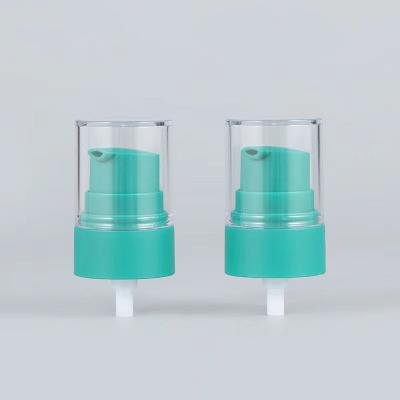 Customized Treatment Cream Pump 24/410 Green Double Step Plastic