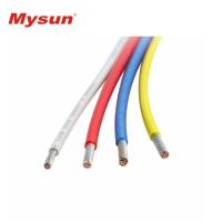 Todas as cores isolaram o fio de cobre encalhado, o cabo isolado PTFE UL1180 20awg