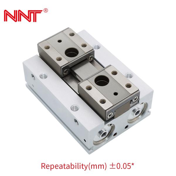 Precision Guide Compact Air Cylinder 0.1-0.7 MPa Stable Performance