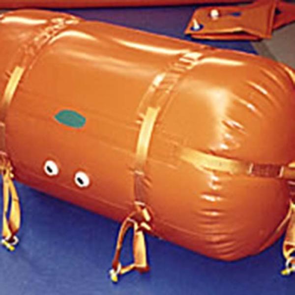 Heavy Duty Inflatable Air Bags Underwater for Raising submerged tanks