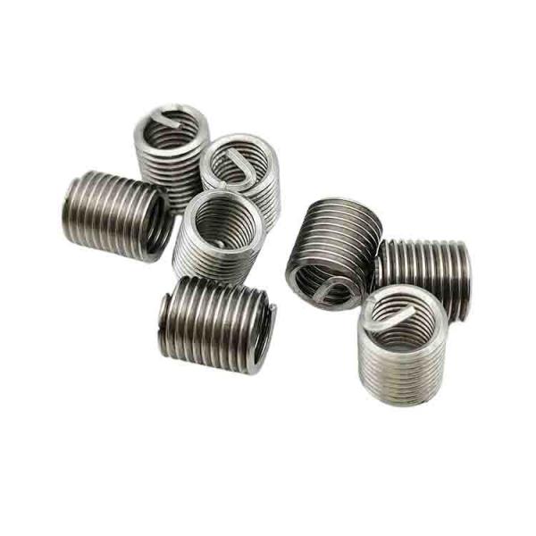 Type 304 Stainless Steel Wire Thread Insert M6 - M10 Used In Sheet Metal