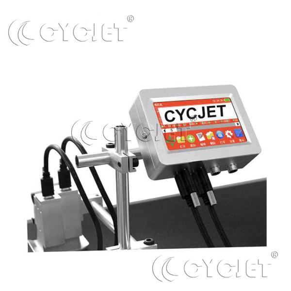 CYCJET 木製箱 熱インクジェットプリンター 25.4mm 印刷頭