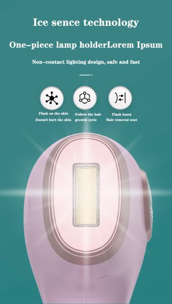 Multi Function Ice Hair Remover Cooling Painless IPL Ice Cool Hair Removal