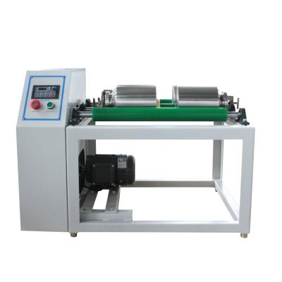 Lab Roller Ball Mill with 2 Steel Jars and 4 Working Positions Grinding Feeding Size ≥5mm