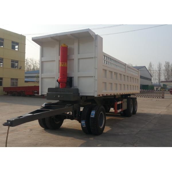 Árboles 60Tons el 11m del camión volquete 3 del remolque para el negocio de la mina y de construcción