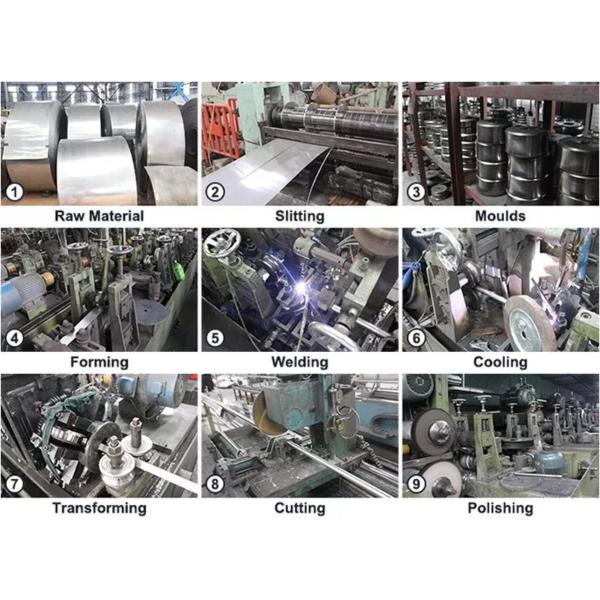 2438mm 3000mm Stainless Steel Coil 303 304 Stainless Steel Strip