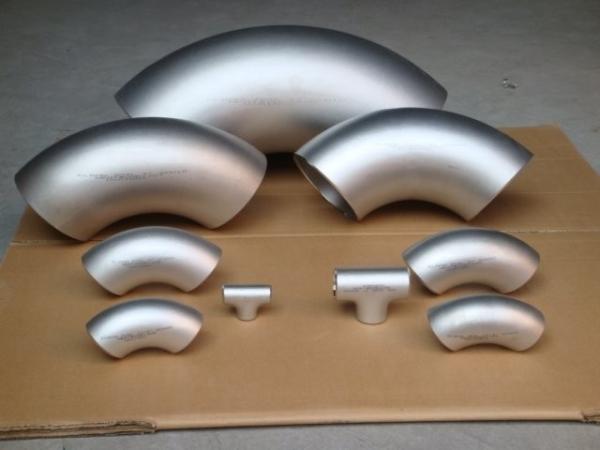 ASTM A815 WPS31803 Duplex Steel Pipe Fittings , S31803 Seamless Butt Weld Pipe Fittings